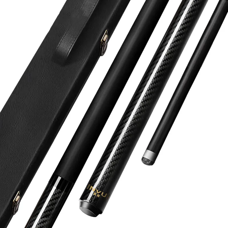 Customizable color 10.3mm small tip solid snooker club carbon pool club CR20H with pool club accessories