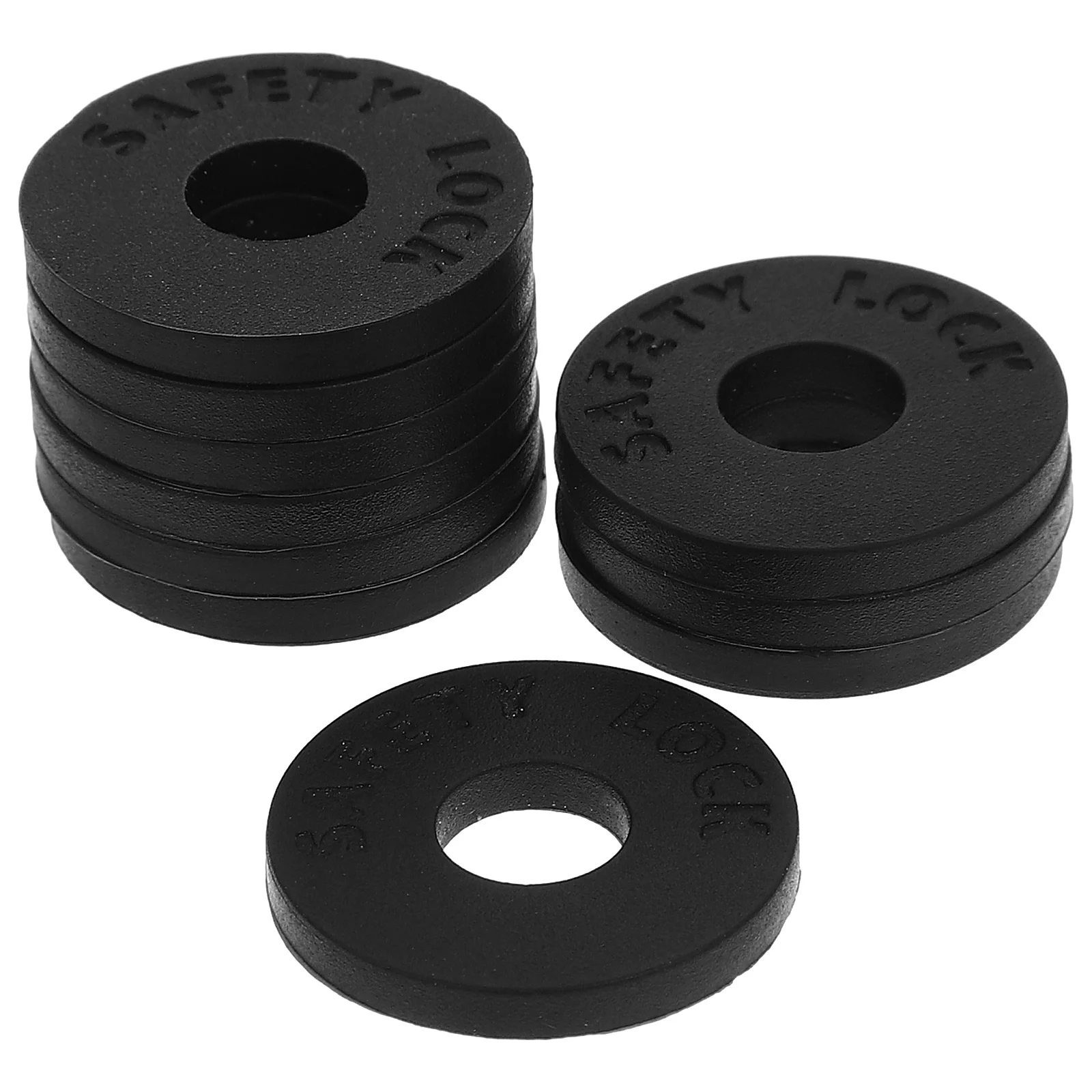 

10Pcs Non-Slip Guitar Strap Pads Silicone Safety Lock Easy Application Portable Instrument Safe Pads Guitar Bass Protector