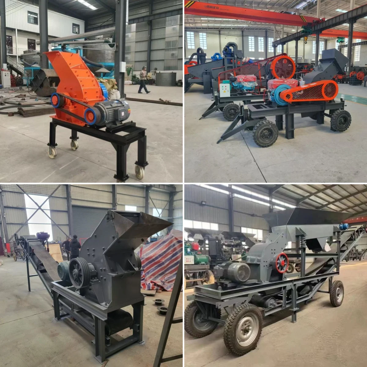 

【Hot】10-25 Tph Capacity Hammer Mill Crusher 600 X 400 for Clay Stone Rock Crushing hummer Crusher