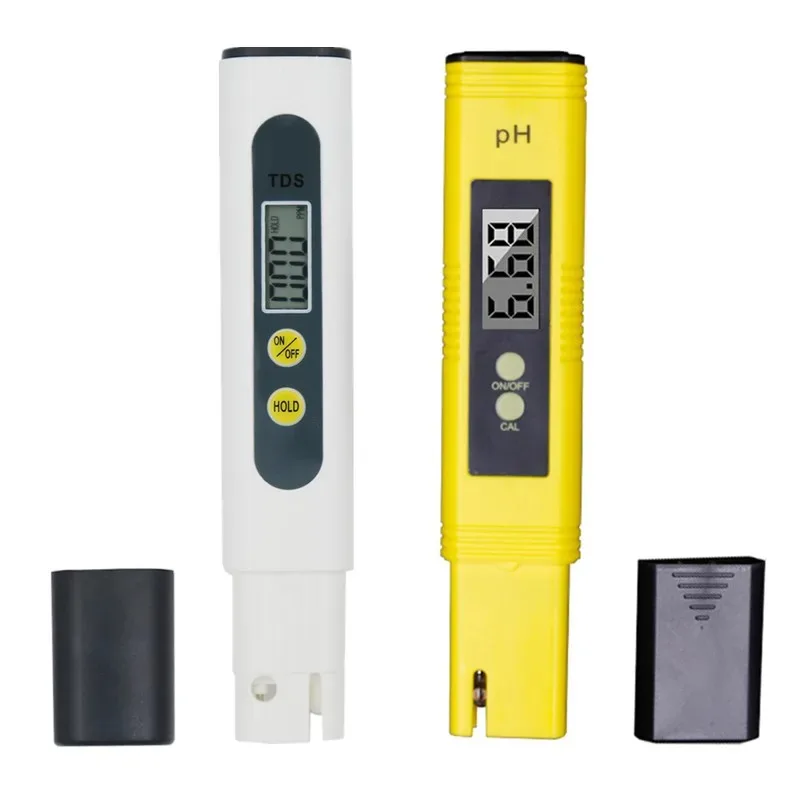 Digital PH Meter Automatic Calibration 0.01 and TDS Tester Titanium Probe Water Quality Test Monitor Aquarium Pool