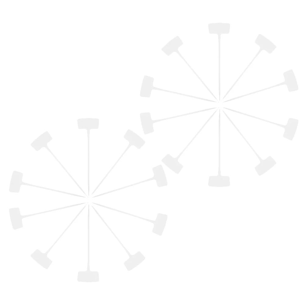 

20Pcs Garden Plant Labels Unique Angled Bow Stake Tags for Outdoor Garden Plant Markers Vegetable Flowers Decorative Signs