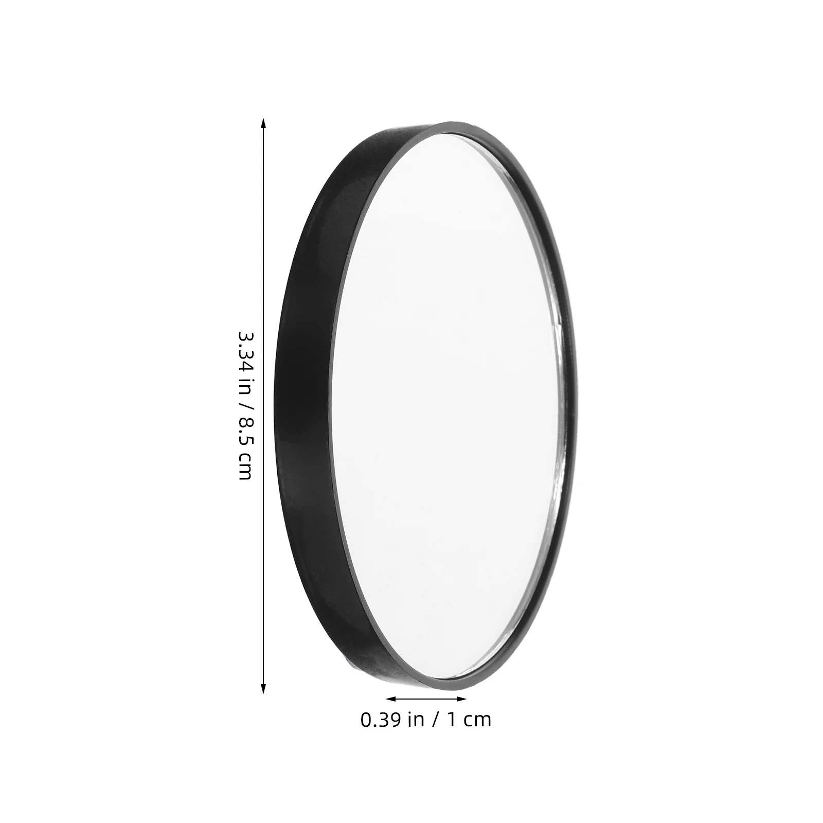 5Pcs Suction Cup Makeup Mirror 5X Magnification Portable Small Handheld for Travel Blackhead Pore Cleaning Mini Magnifying Glass