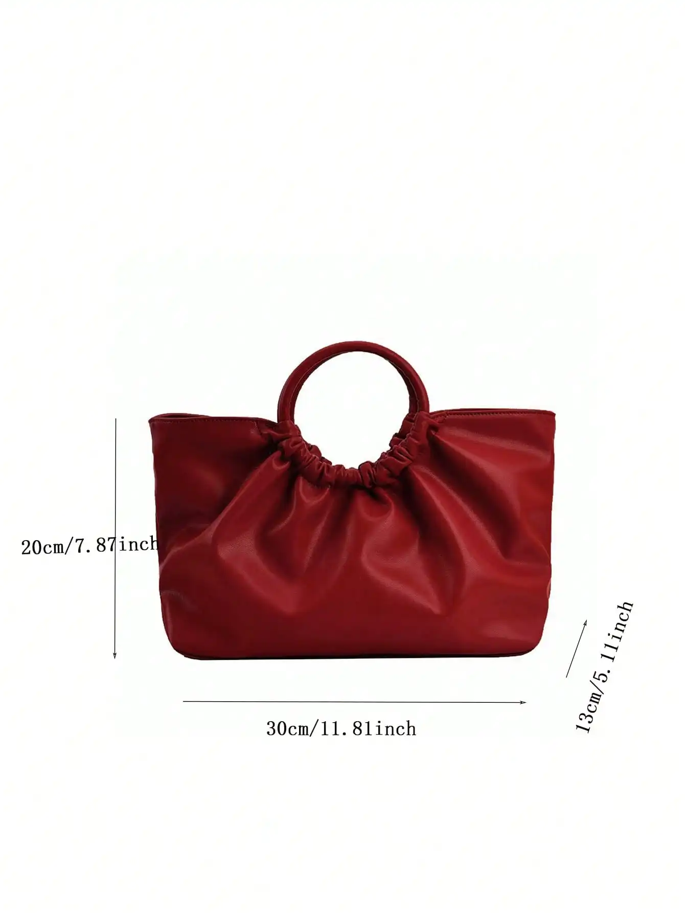 Folded Cloud Bag 2024 New Large Capacity Handbag Bridal Wedding Bag Versatile One Shoulder Crossbody Bag