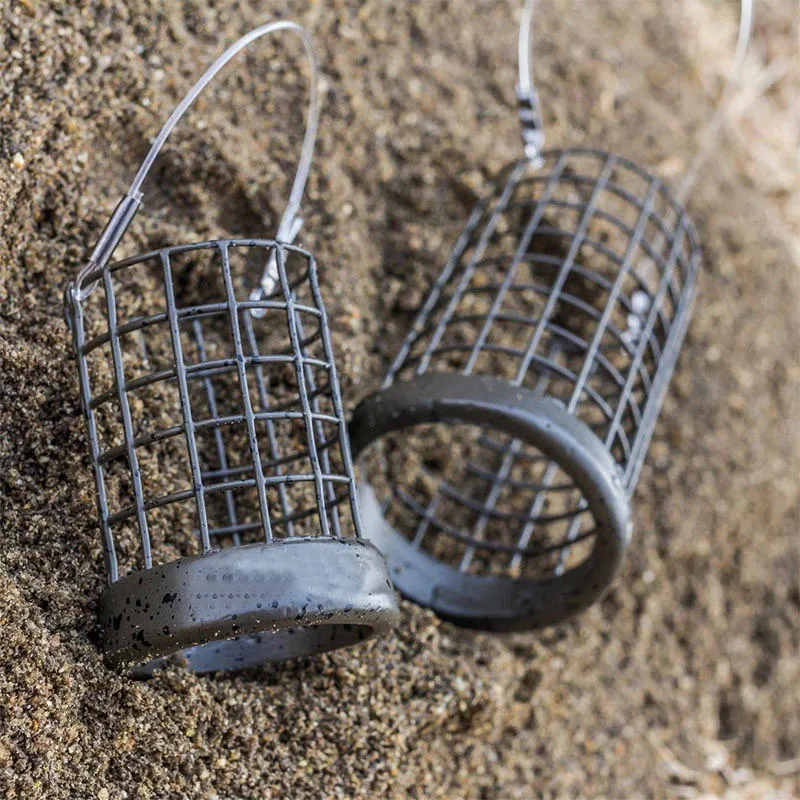 Carp Fishing Cage Feeder – Open End Groundbait Feeder Basket for Carp Feeder Fishing Rig Setup view 5