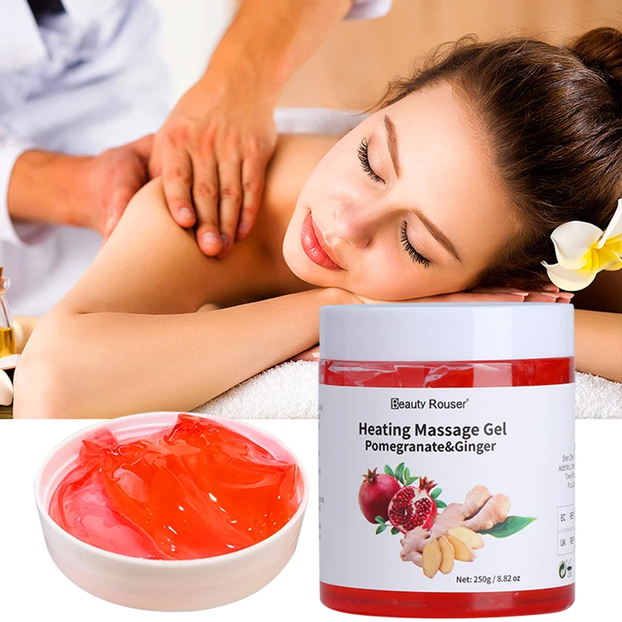 Massage heating gel - moisturizes and nourishes the skin, soothes the whole body's meridians, and improves soreness and fatigue