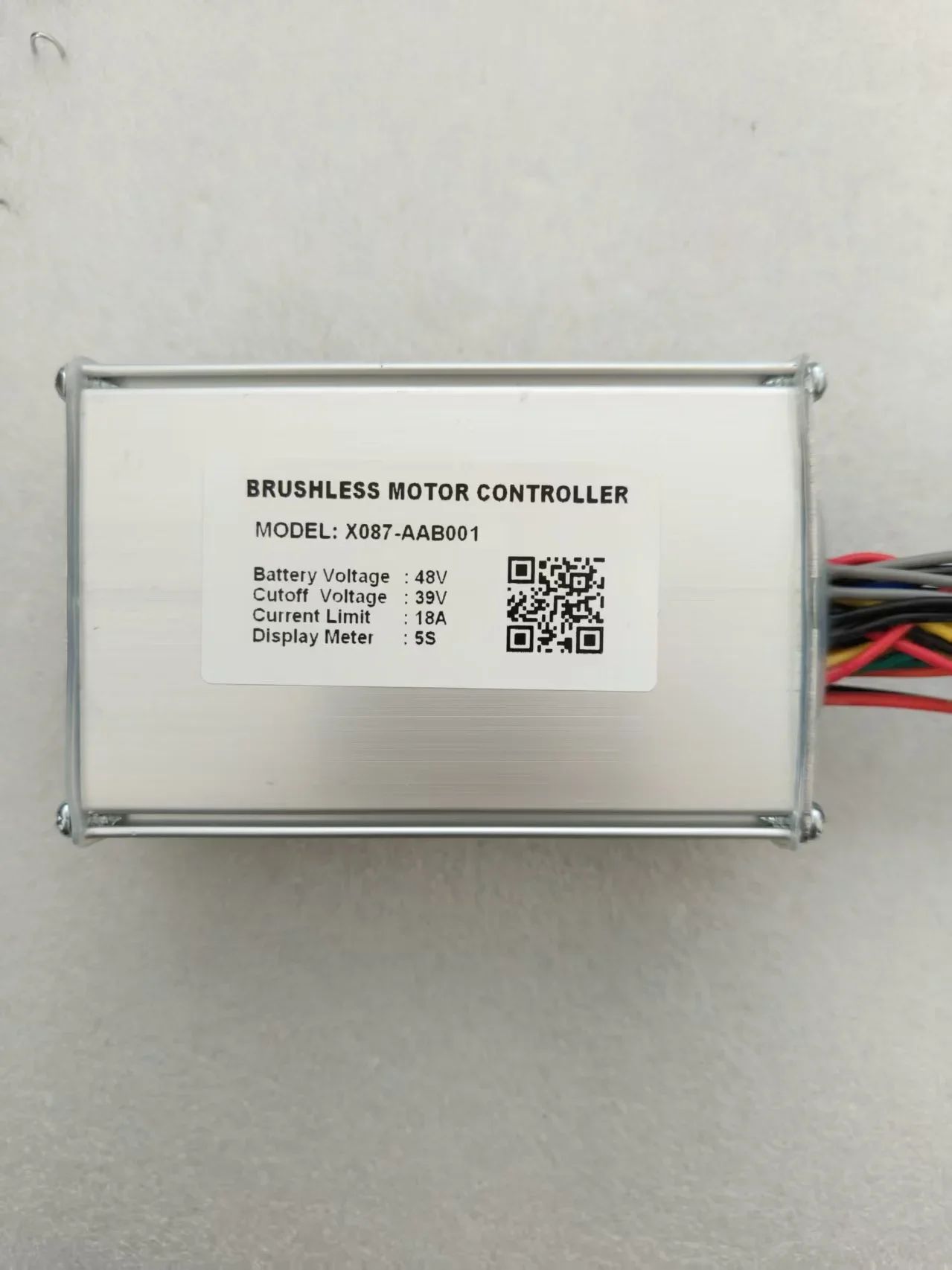 

Nulkomma Ebike Brushless Motor Controller 48V 18A Speed Controller X087-AAB001 5S for Electric Bicycle Scooter Motorcycle