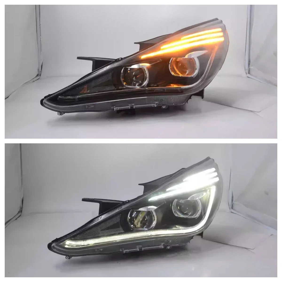 

Body Kit Front Headlight Assembly for Hyundai Sonata Led Daytime Running Light Turn Signal Car Accessories
