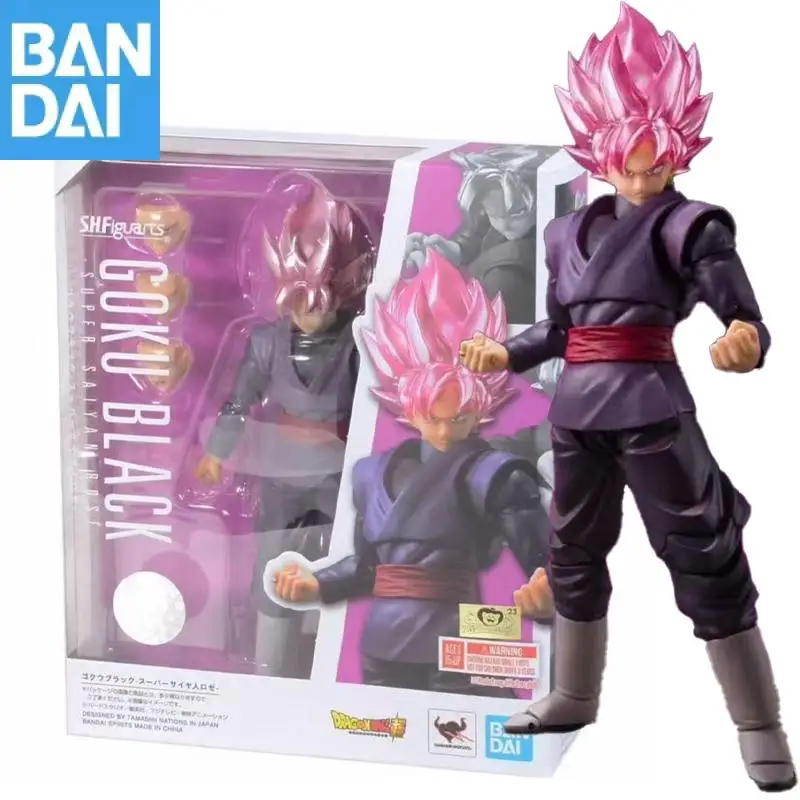 

Genuine in stock BANDAI NAMCO Dragon Ball Super S.H.Figuarts GOKU BLACK PVC Figure Collector Figurine Toy New and unopened gift