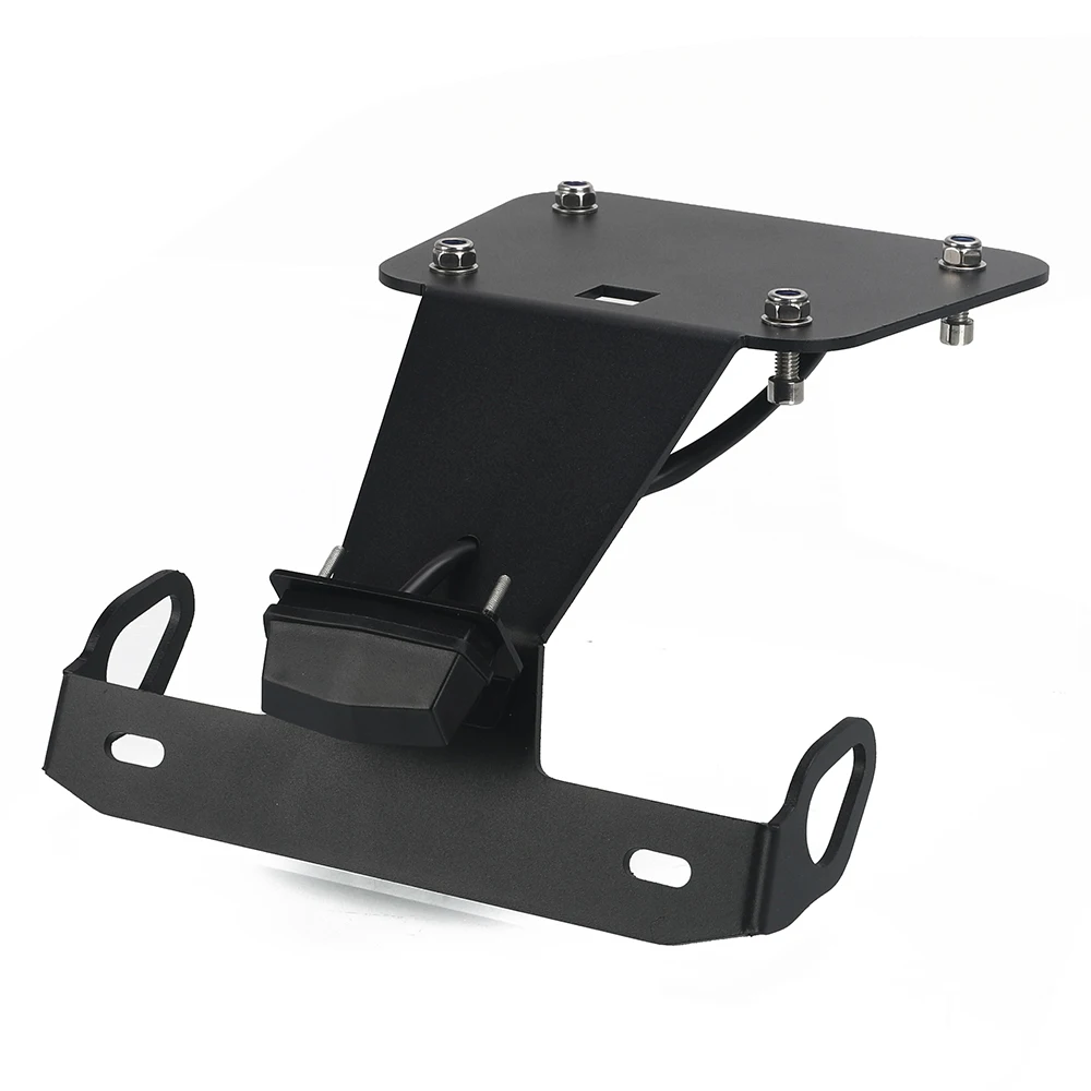 Motorcycle License Plate Holder Bracket Fender Eliminator Tail Tidy Accessories FOR YAMAHA YZF-R25 YZF-R3 MT-25 MT-03 2014-2024 3