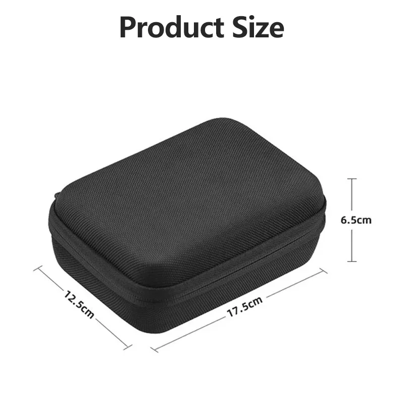 Storage Bag Carry Case Anti-shock Box For GoPro Hero 13 12 11 10 9 8 7 6 5 AKASO SJCAM DJI Osmo Action 4 3 2 Camera Accessories