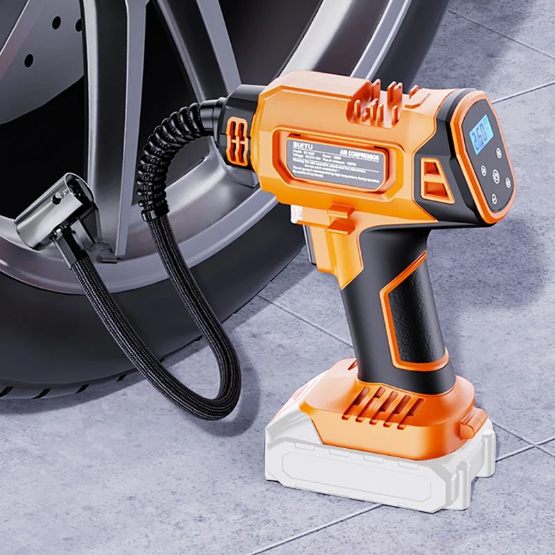 

Electric Goddess Car Inflation Air Pump Cordless Tire Inflator Air Compressor Digital Display For Makita 20V Battery Power Tool