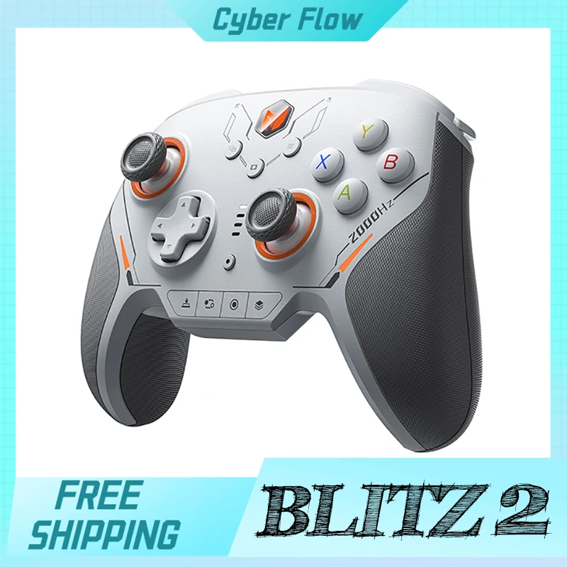 

Bigbigwon Blitz 2 Tmr Star Flash Wireless Bluetooth Gamepads Somatosensory Controllers 2000hz Customized For Ns Pc Steam Game