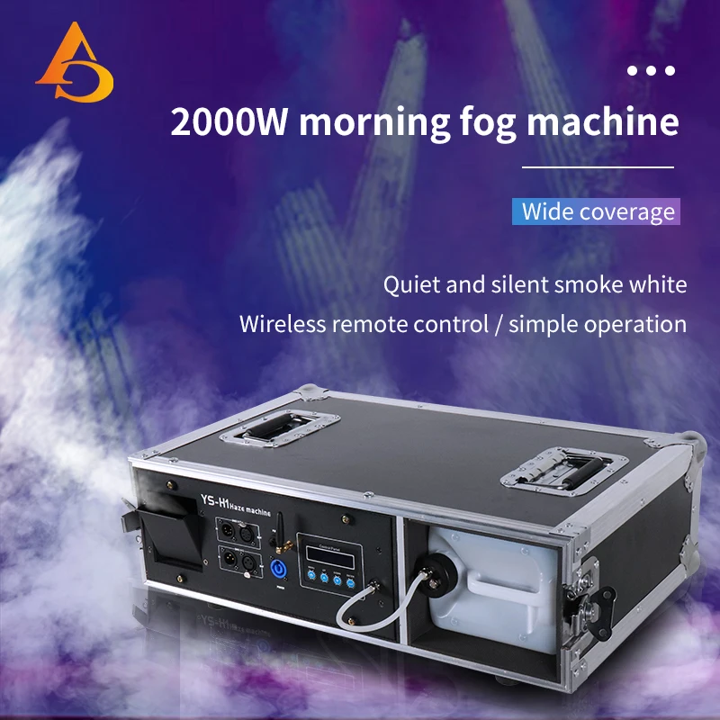 fog machine com flight case pacote fog machine dmx control stage smoke machine stage lighting effect dj club 2000w 01