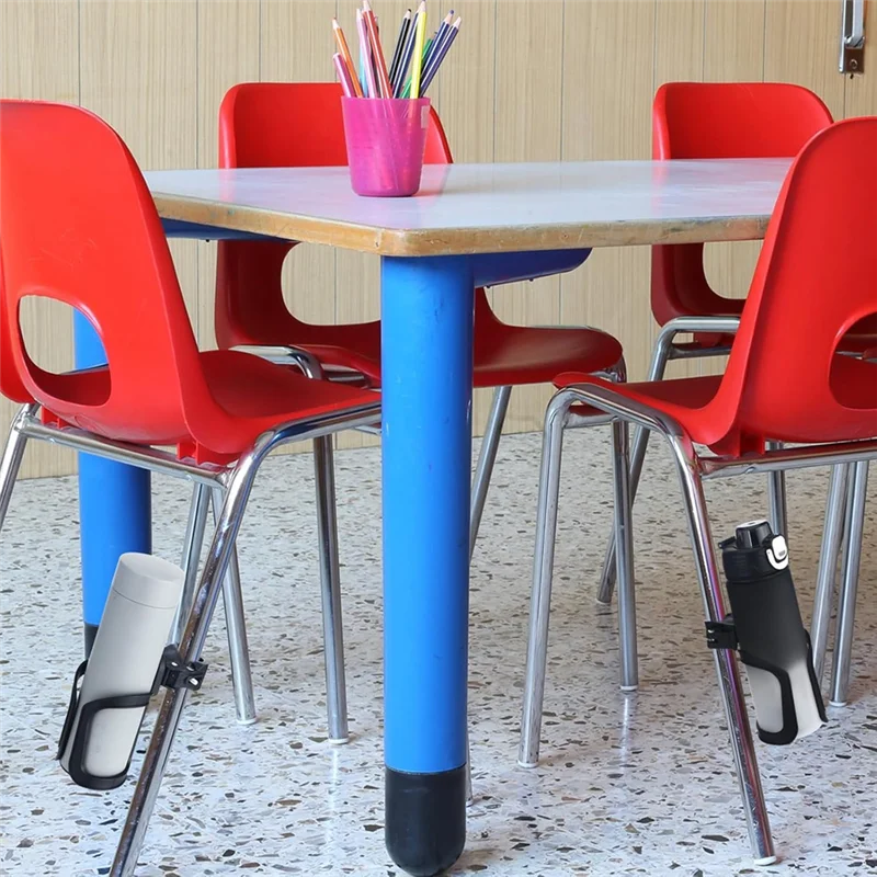 

B08B-Пумка для бутылки с водой 12 шт. 360 ° Вращающийся подстаканник для классной стойки, подарок в школу