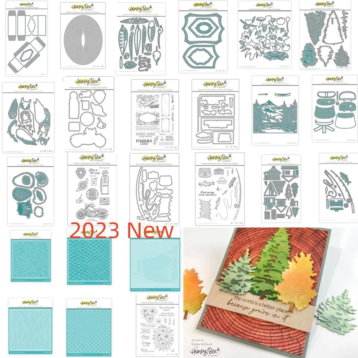 

2024New Flower Motorcycle Owl Stump Fish Metal Cutting Dies Clear Stamps Stencil Hot Foil Scrapbooking Photo Album Decorative