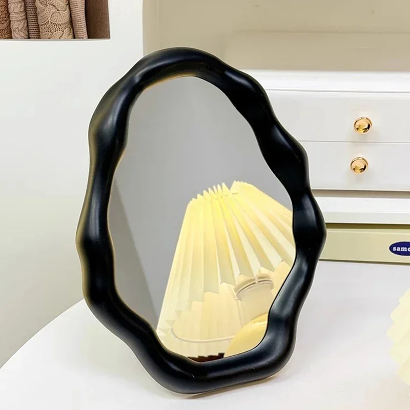 

Irregular Cloud Mirror Decoration Small Aesthetic Nordic Mirror Luxury Bathroom Bedroom Funky Spiegel Wand Home Decorations