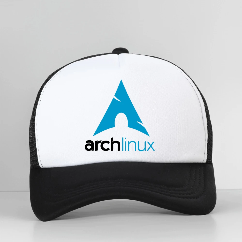 

Arch Linux Unisex Baseball Cap Mesh Breathable Cool Summer Adjustable Dad Hat Snapback Casquette