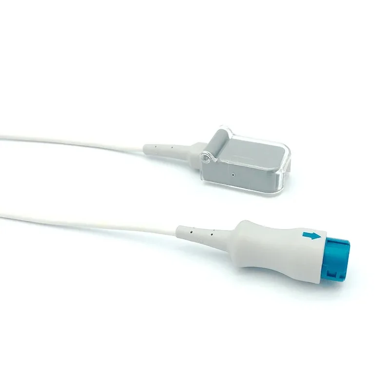 7-pin DB9 Adapter Blood Oxygen Extension Cable, Compatible with T5/T6/T8/IPM10/9800/IMEC10, Ideal for Medical Oxygen Monitoring