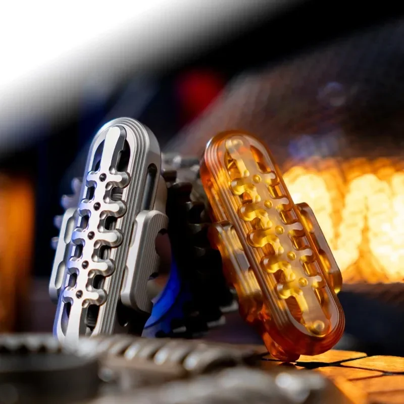 WANWU EDC exosquelette curseurs magnétiques mécaniques jouets Fidgeting jouets sensoriels pour adultes nouveauté jouet main Spinner Gadget de bureau