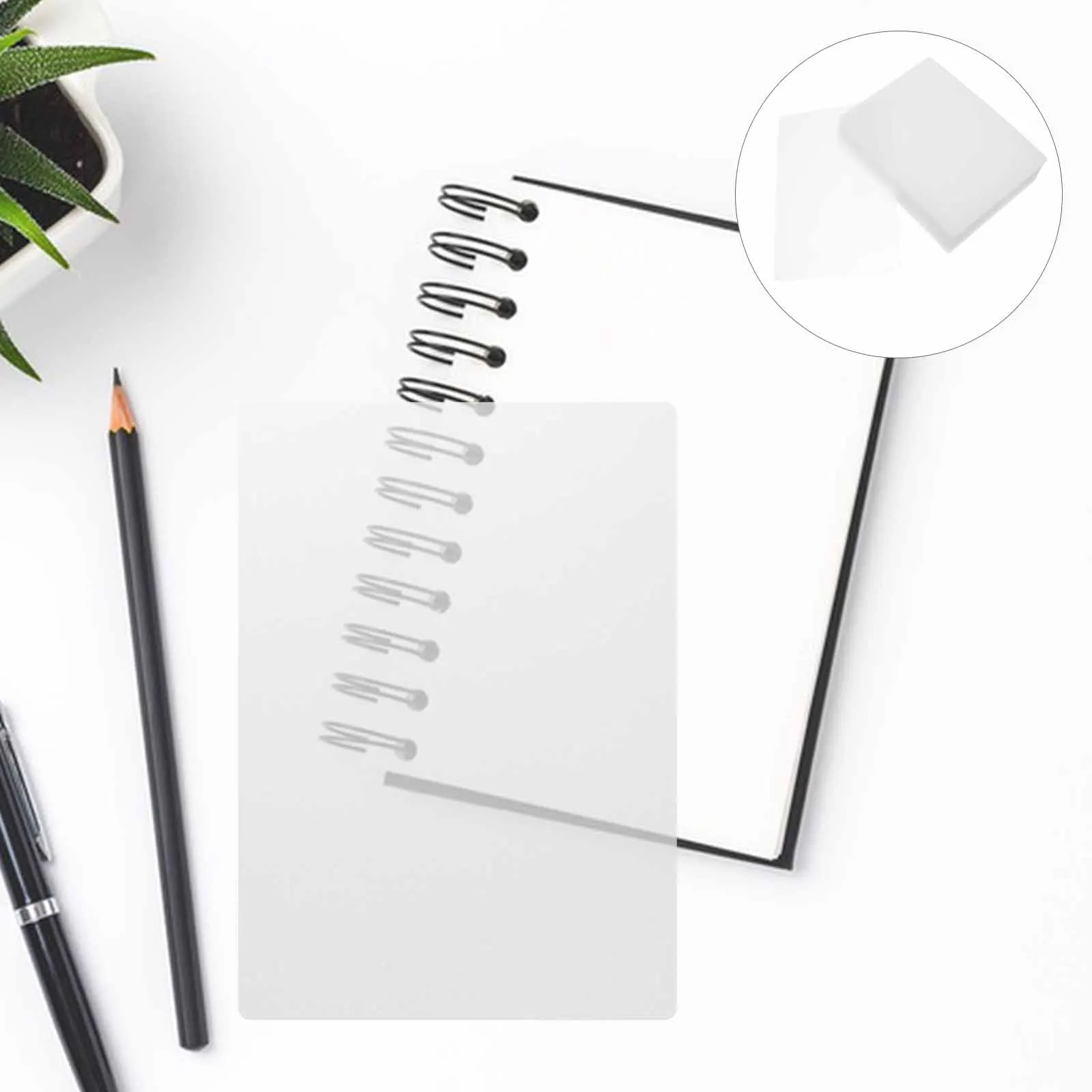 

50Pcs Clear Plastic Binding Covers Waterproof Thick Transparent Sheets for A4 Notebook Document Presentation Protection