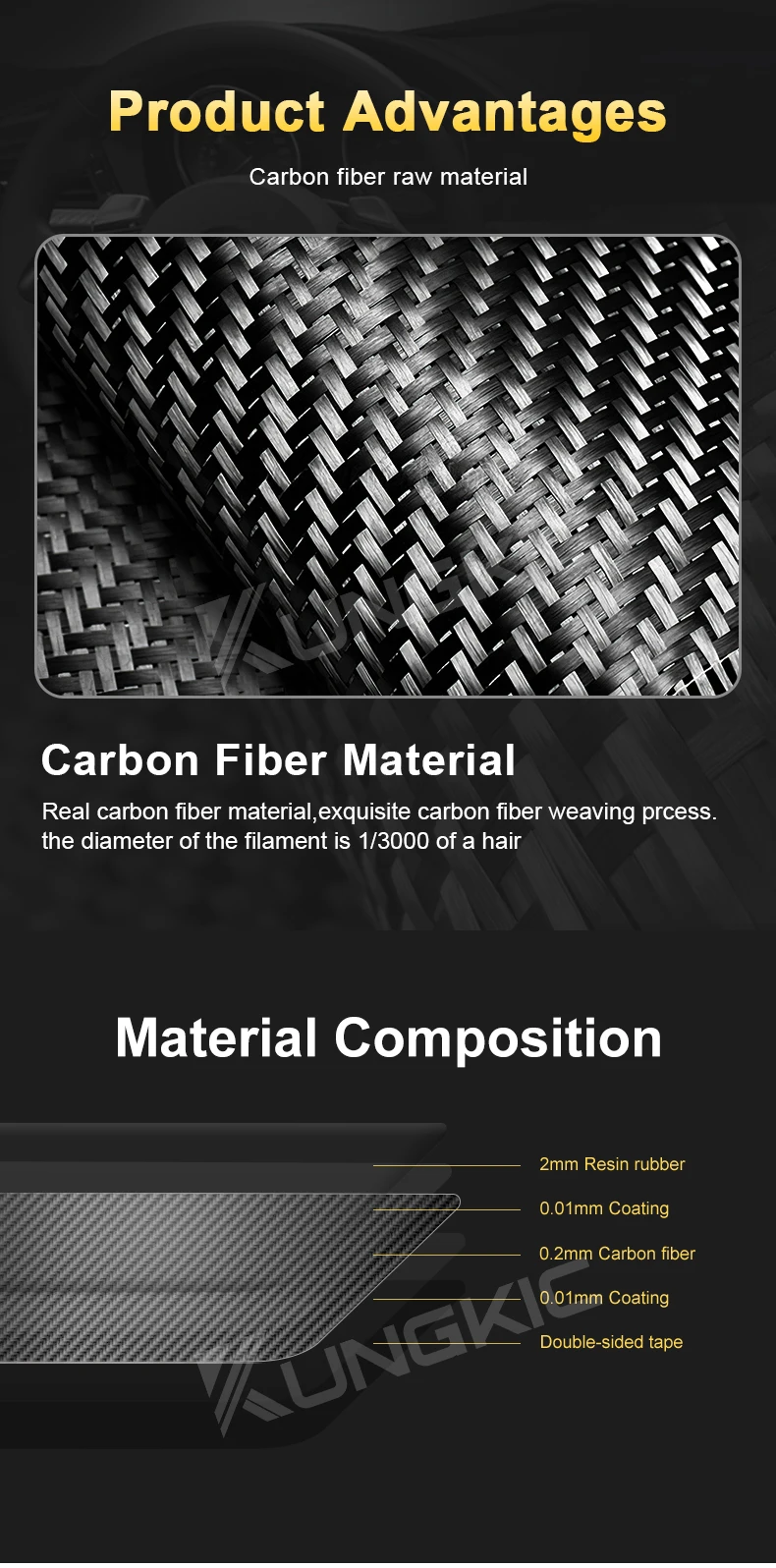 Dry Carbon Fiber Für Hyundai Elantra Sonata Santa Accent Azera Tucson KIA Sedona Sorento Soul Spectra Kraftstofftank Tankdeckel Abdeckung – Detail 5