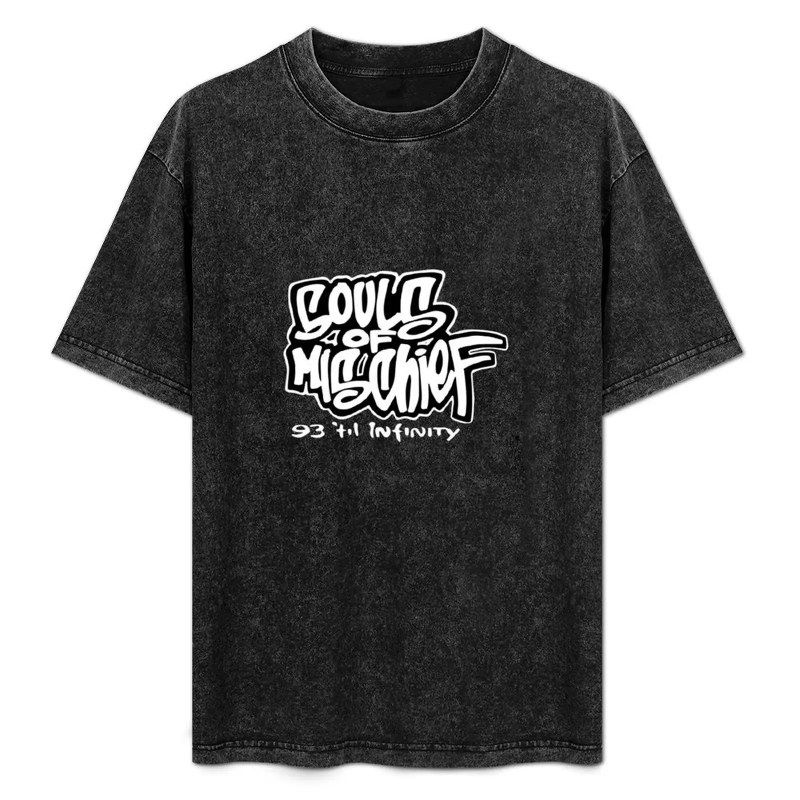 

Классическая футболка с дизайнерским логотипом Souls of Mischief, дышащая футболка для работы