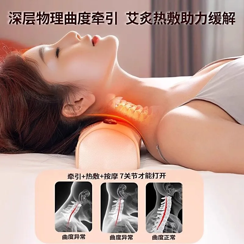 Cervical Massager Massager Kneading Neck Waist Back Multifunctional Lumbar Shoulder Kneading Pillow