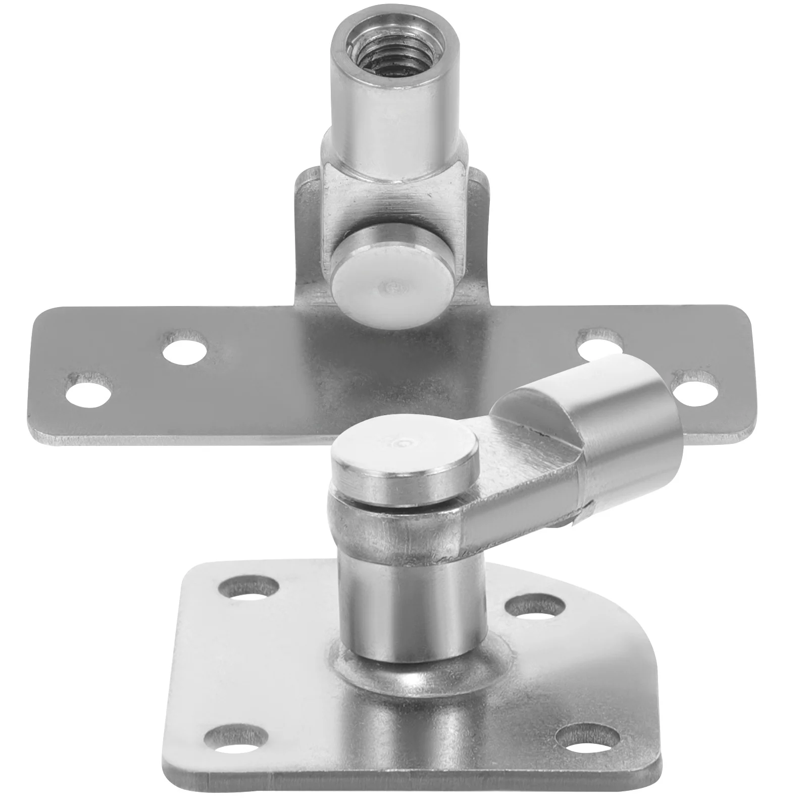 

1Pair Gas Strut Mounting Brackets Heavy Duty Pneumatic Support Rod Connector for Lid Support Gas Spring Mounts