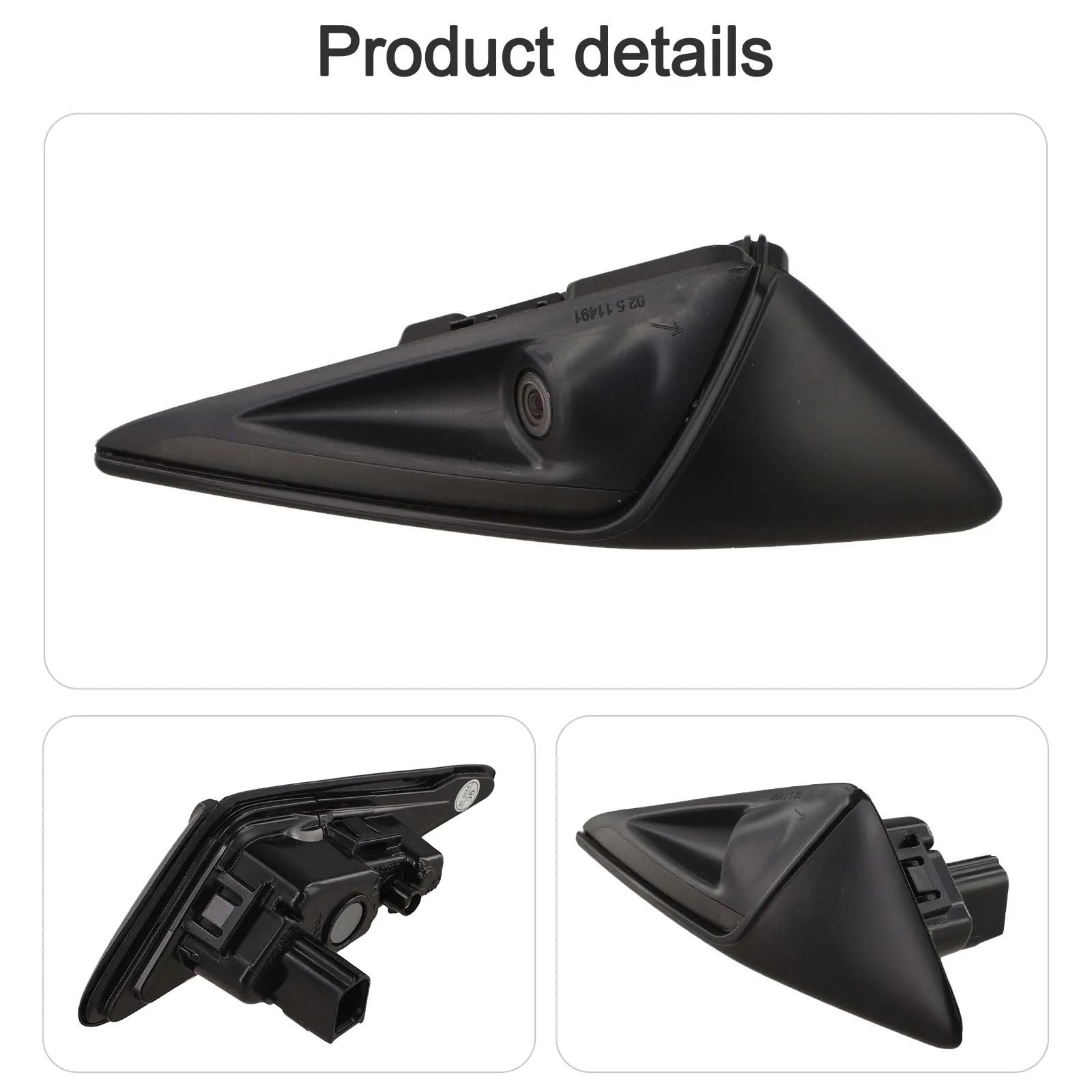 Front Left Parking Camera Replacement for Tesla Model 3 Y 2017-2022 12V Powered ABS Housing with 1125106 50 H J Match
