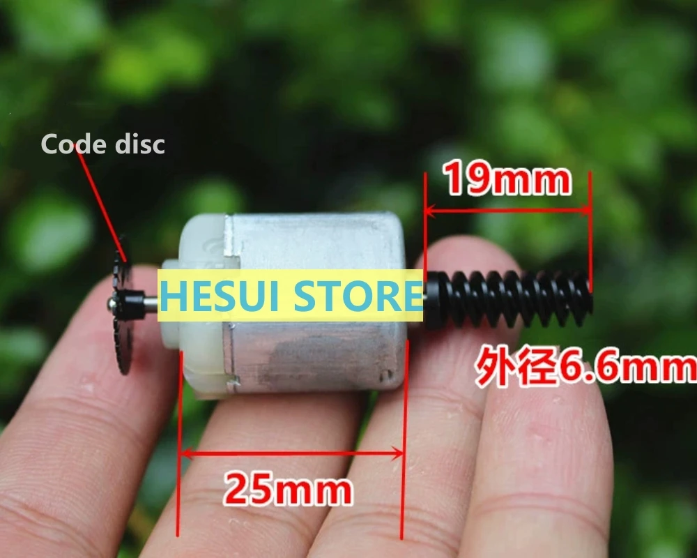 1/3pcs DC12V motor with code tray 130 micro motor DIY permanent magnet small motor