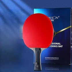 Huieson Koto Oberfläche innere Schicht Alc Tischtennis Klinge Pro 9 Sterne Tischtennis Paddel mit Geschwindigkeit verrückte Gummi platte für Senioren
