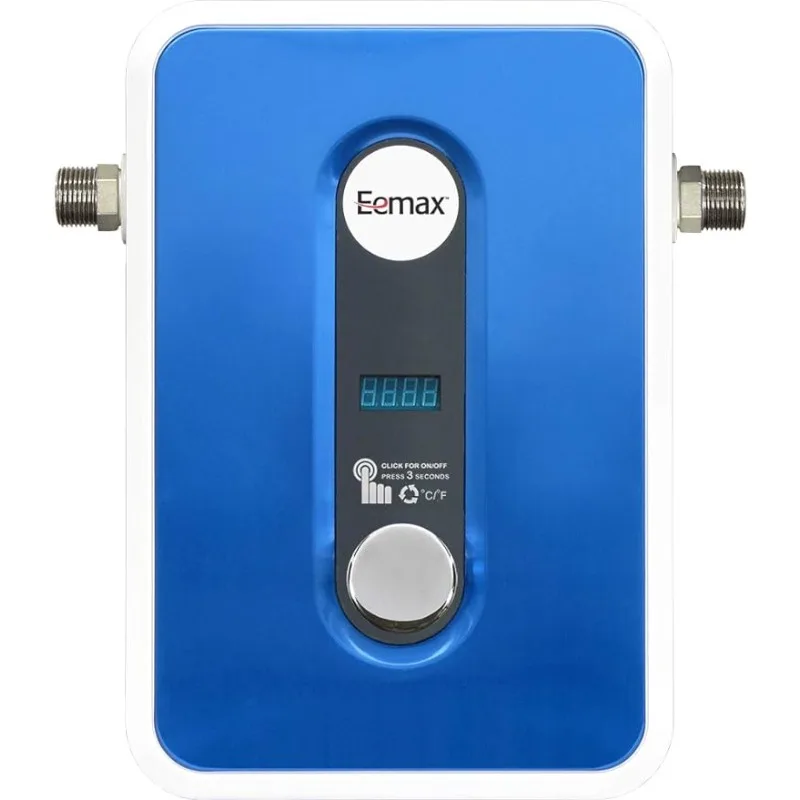 Eemax-Aquecedor Elétrico De Água Tankless, Azul, EEM24013