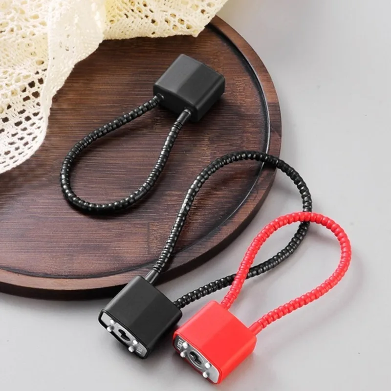 Safe and theft-proof portable outdoor hardened plastic steel wire lead bullet padlock