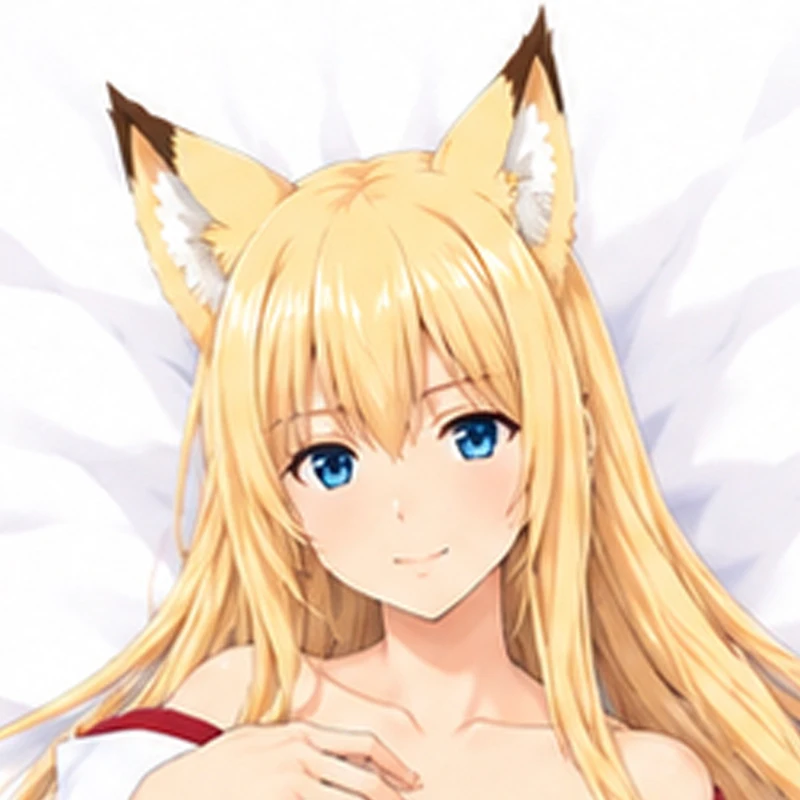 Dakimakura Anime Pillow Cover Shirakami Fubuki Double Sided HD Print 2WAY Life Size Anime Body Pillowcase Gifts