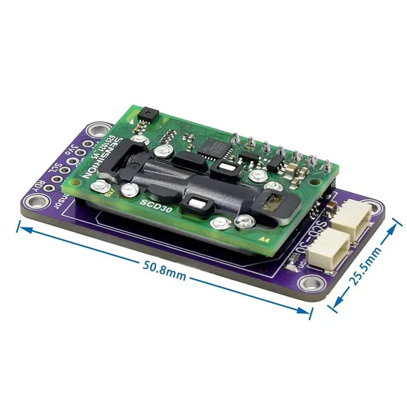 AB11-SCD30 Module Air Quality Gas Sensor For CO2 And RH/T Measurements I2C Modbus PWM Temperature And Humidity Sensor
