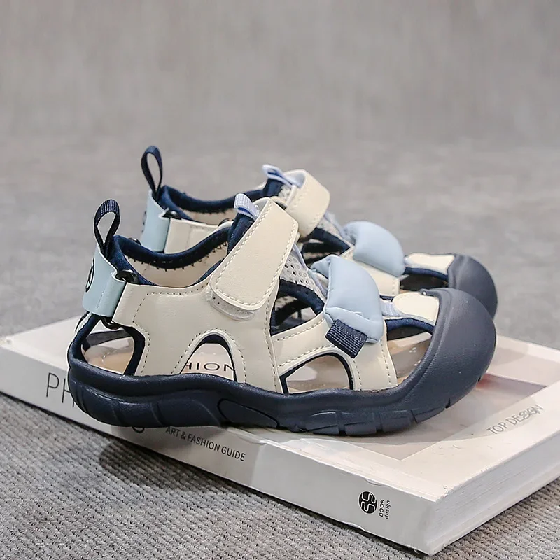 

Children's Sandals Soft Bottom Anti-Slip Wear-Resistant Stream Exploring Shoes for Boys And Girls Summer Slippers