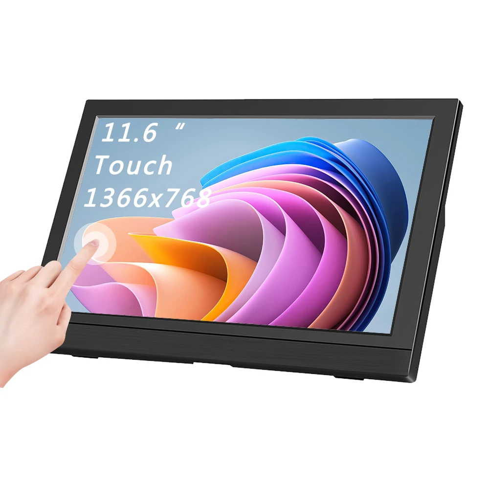 11.6-inch portable monitor, compatible with HDMI, laptop second screen, game extension display, suitable for Switch/PS4/Xbox