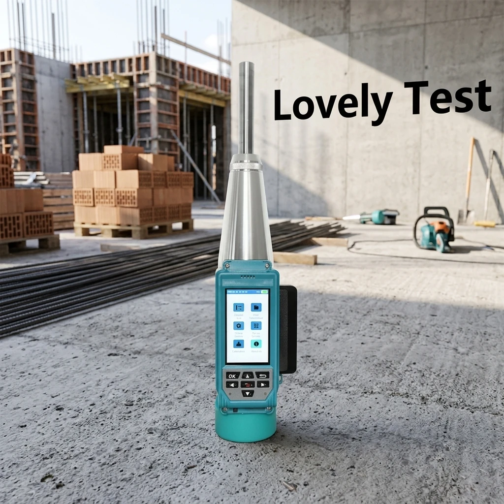 Intelligent Touch Screen Schmidt Hammer Concrete Compressive Tester