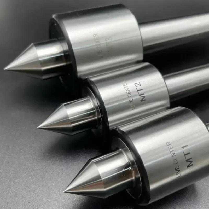 MT1 MT2 MT3 High-precision Rotary Center Lathe Taper Handle Movable Thimble MT2 Alloy Double Tip Center