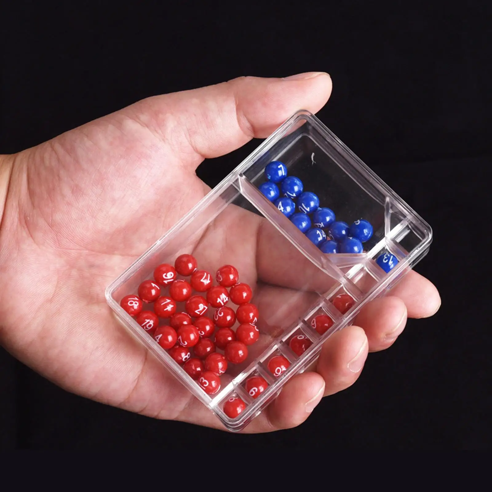 Portable Cage Balls Little Number Raffle Balls Lucky Game Entertainment Lottery