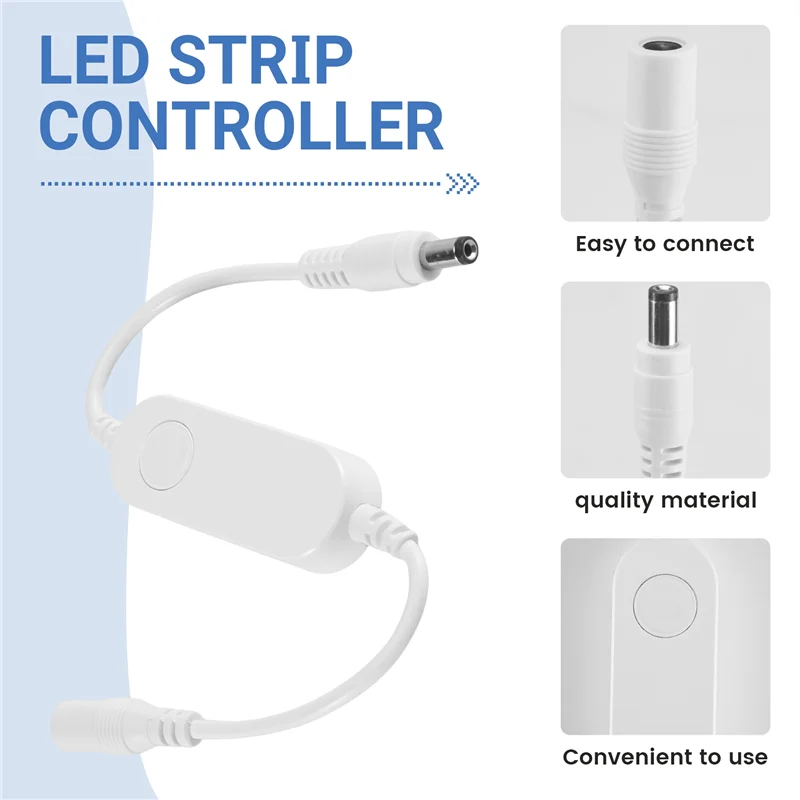 ABJY-DC 5v 12v 24v tuya rgb wifi controlador led para 5050 3528 2835 led luz de tira vida inteligente