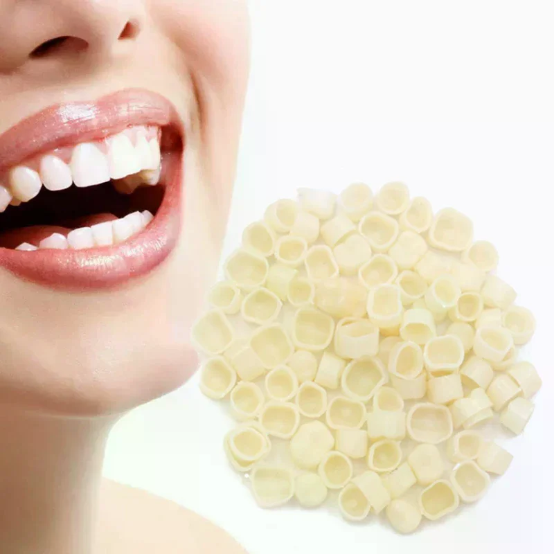 120pcs (50 Molar+70 Anterior ) Dental Teeth Veneers Temporary Crown Gum Protection and Stable Dental Material Set