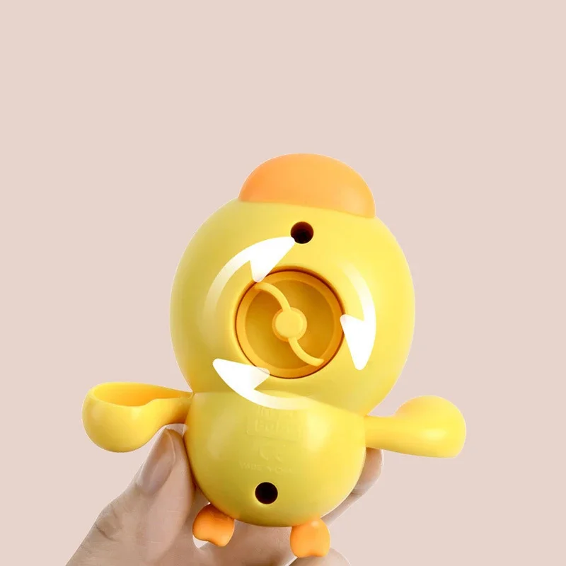 New Summer Bathroom Bath Shower Baby Clockwork Swimming Children Play Water Cute Little Duck Bathing Bathtub Toys For Kid Gifts