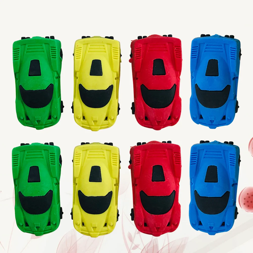 

20 Pcs Car Shaped Eraser for Children Kids Funny Gift Erasers Stationery Cartoon