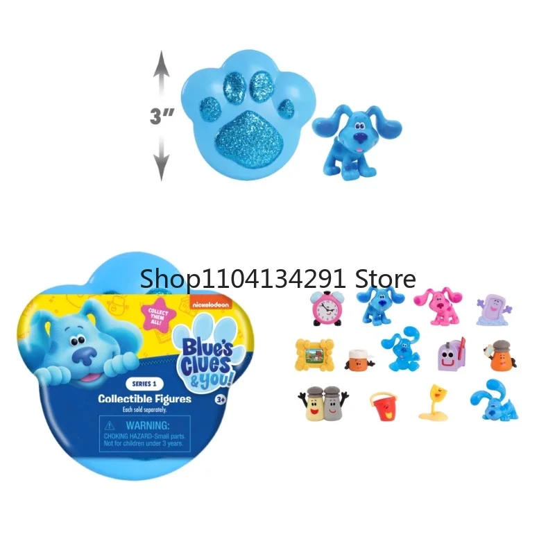 

Original Blue's Clues You Синяя пятнистая собака слепая коробка игрушка для детей ролевые игры и коллекционный подарок