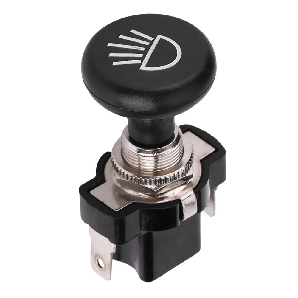 NEW 12V Push Pull Light Switch Button Style Car Headlight Switch Headlight Switch For Golf Cart