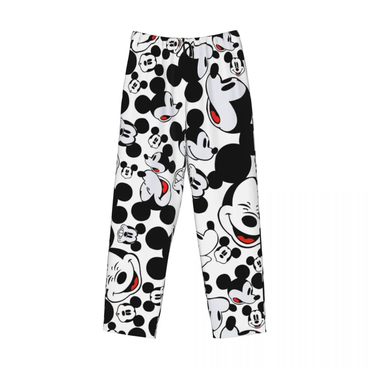 TureMouse-Pantalon de pyjama Tv pour hommes, imprimé personnalisé, animation de dessin animé, vêtements de nuit, bas de salon de sommeil avec poches