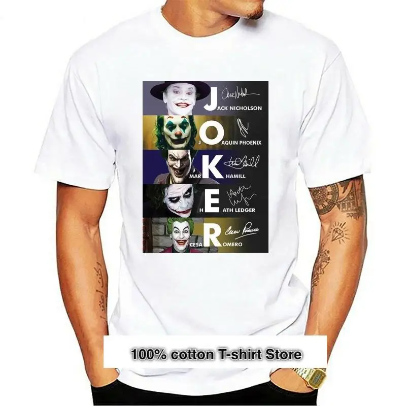 Camiseta del Joker Joaquin Phoenix 2021, Camisa estampada inspirada en películas, Jack Mark Heath