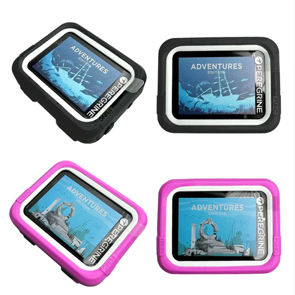 Funda protectora de silicona para buceo, cubierta de silicona para reloj de ordenador de buceo, Compatible con reloj de ordenador de buceo peregrino