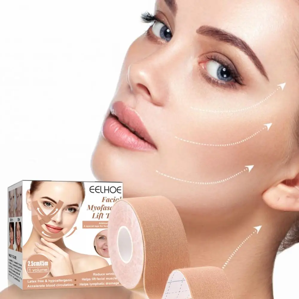 5m=1 Volume Face Lift Tape Line Wrinkle Sagging V-Shape Line Neck Eyes Face Lift Tape Facail Lift Tools Fast Chin Adhesive